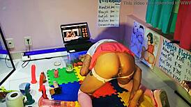 watching teen otaku get fucked while i play with my toy