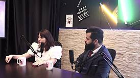 Wow! Lady Snow and Lord Kenobi dominate Tiffany Rocha in wild swing cast on Sheer Red!