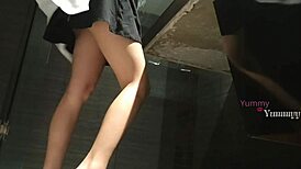 Hidden Camera Captures Cousin In Shower, Penetrated And Cummed On In Bathroom