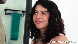 Teen Babe Tips Handyman with Service