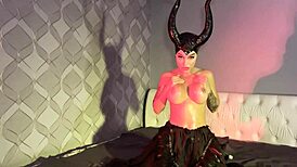 Monika Fox In Maleficent Cosplay Gets Ass Fucked Hard