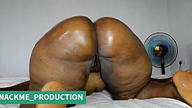 BBW Wife Wants To Ride Big Black Monster Cock Instead Of Mine