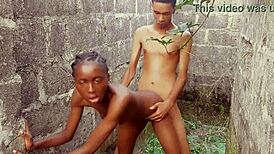 nasty students make out first time at party