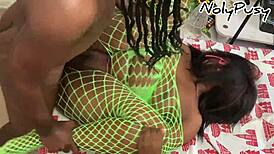 nigerian slay queen gets fucked hard by ghanaian bbc