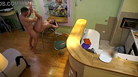 Young Redhead Candy Red Banged by Old Step Dad! 😲