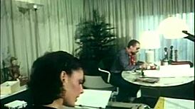 secretary gets mouth full of cock and ass fucked hard with audio