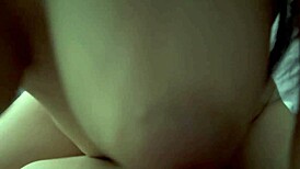 Wow, look at those bouncing boobs riding!