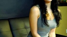 sexy coed sabrina feels intense pleasure sucking dick, getting banged in doggy, and facialed with cum