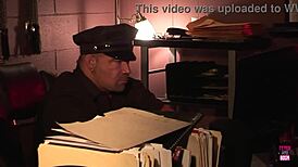 i'm punishing this disobedient brunette with rough sex in the garage, no limits on my big cock...