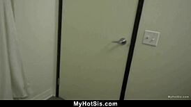 Stepsister kept saying how wrong it was but eventually she was moaning with pleasure as she ride my cock - myhotsis