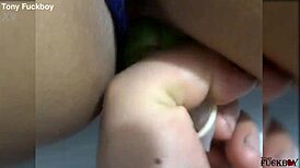 submissive lady moans as compadre fucks her ass deep