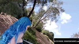 Gorgeous Jewelz Blu Picked Up for Deepthroat and Hardcore Fucking