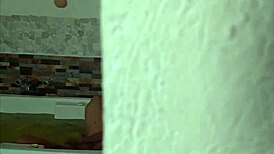 dana barzagli and luna spied on in bath