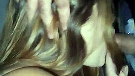 My husband filming me at gloryhole