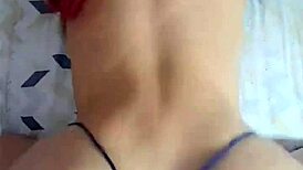 Beautiful Colombian Latina Shaking Big Ass On All Fours