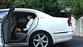 i watched this smoking asian slut get her pussy eaten and fucked at work