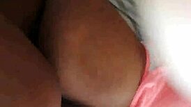 big ass ebony step cousin bent over for doggystyle cum