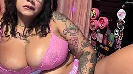 Curvy BBW Slut Hungry for Ass Eating and Cum