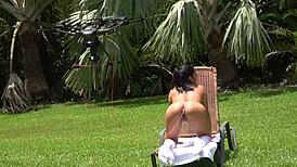 Slutty Blonde Babe Fills Her Wet Pussy with Naughty Sex Toys