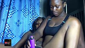 my girlfriend's wet pussy squirts during muff diving