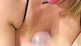 Watch this busty blonde milf in bondage getting fucked hard