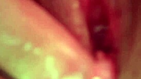 German Amateur Fingering Her Tight Asshole Deeply