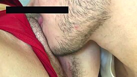 licking my girlfriend's rich wet pussy to orgasm