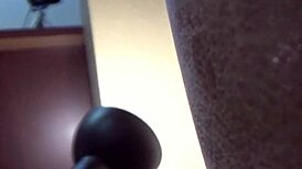 Peaches Gags On Cock In POV Casting!