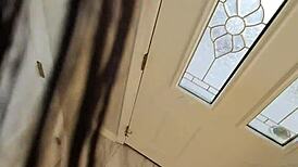 he ate this house arrest pussy. sloppy licking on wet ebony ass.