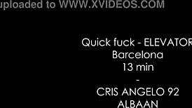 European couple stuck in elevator during blackout in Spain