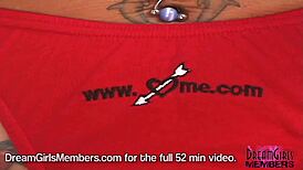 Gorgeous But Nervous Blonde Strips Nude First Time