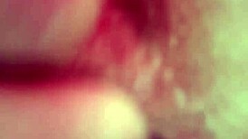 German Amateur Fingering Her Tight Asshole Deeply