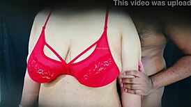 Is this sexy big boobs indian aunty hiding a romantic secret with her mother-in-law?