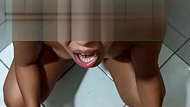 Teen 18+ RECEIVES golden shower AND pays WITH blowjob