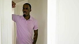 Horny Lana Sharapova rides roommate’s big black cock after solo play