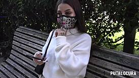 putalocura caught masturbating in rome in love with beautiful latina who is very slutty riding small cock