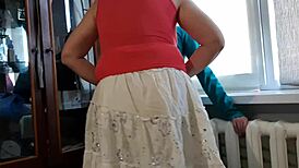 Two Lesbian Students Caught Fucking with Strapon by Passionate Teacher in Group Sex