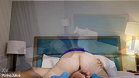 Pregnant Temp Teased By Big Black Boss For Interracial Creampie