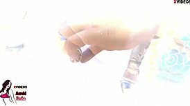 Indian Cute Girl Screams in First Hardcore Anal Dildo DP! 😱