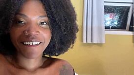 hey, my secretary didn't expect black cock for dessert!