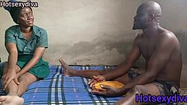 Private lesson with teacher and college girl involves intense discussion and physical activity