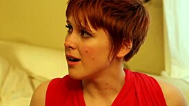 Redhead lesbian orgy with licking and pussy diving