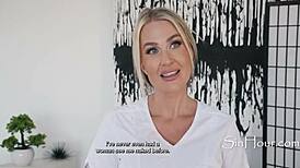 18yo Andi Avalon's First Nuru Massage with Diego Perez Gets Wild