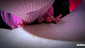 my bandit whore girlfriend gets milked with massage until the last drop