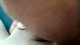 Receiving Intense Blowjob In The Car