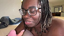 wow, tee vuiton banging her white stepbrother hard! can you believe that tight pussy takes it all?