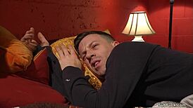 Coach And Players Dominate Journalist In Intense Gangbang