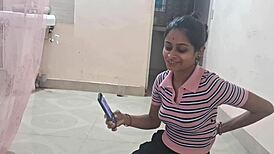 this desi young indian girl craves cock desperately. she gets pounded hard doggystyle for her wet pussy.