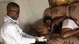 I called and seduced the doctor in my husband's house