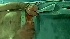 jerking off in the gym bathroom?